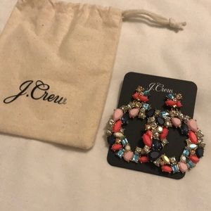 Jcrew wreath earrings